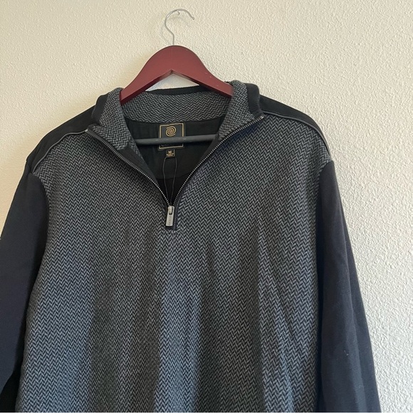 FX Fusion Men's Gray Long Sleeve Pullover Sweater Size M - Picture 2 of 12